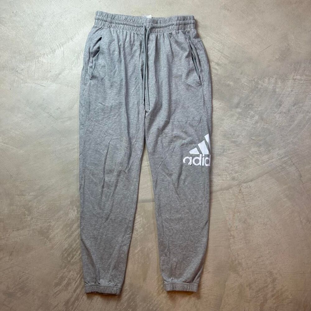 Adidas Men's Grey Joggers-tracksuits